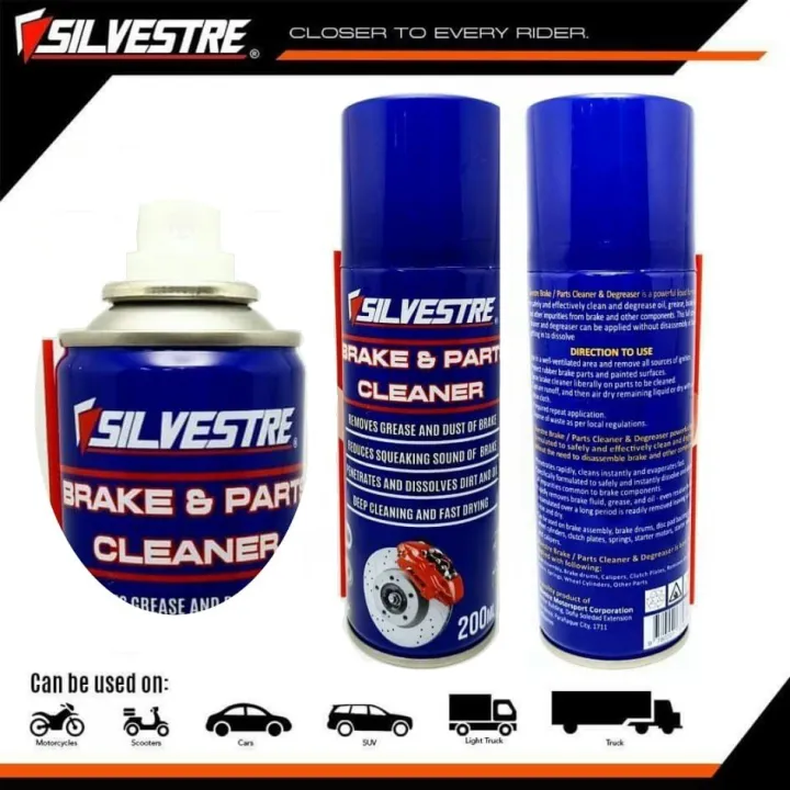 SILVESTRE Brake and Parts Cleaner 200ml Lazada PH