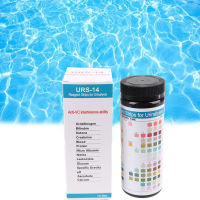 [Walker Lily] COD URS-14 100แถบ urinalysis Reagent ทดสอบกระดาษปัสสาวะ PH Test Strips leukocytes