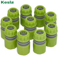 KESLA 10PCS Selang Taman Selang Air Pipa 1/2 Inch 16Mm Konektor Cepat Menghubungkan Adaptor Fitting Perbaikan Penyiraman rumah Kaca