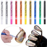 FASTEN20EN6หมวกกอล์ฟหลากสีอุปกรณ์กอล์ฟครีมกันแดดปากกาอะคริลิคจิตรกรปากกาเปลี่ยนสีได้ปากกาเจล