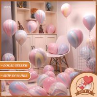 [GIFT4U] 30Pcs Double Layer Balloon Colorful Balloon Party Balloon For Birthday 8 Inches Birthday Decor Home Decor