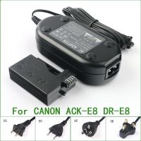 ACK-E8 DR-E8 LP-E8 LP E8 AC Power Adapter Charger For Canon EOS 550D 600D 650D 700D Kiss X4 X5 X6i X7i Rebel T2i T3i T4i T5i