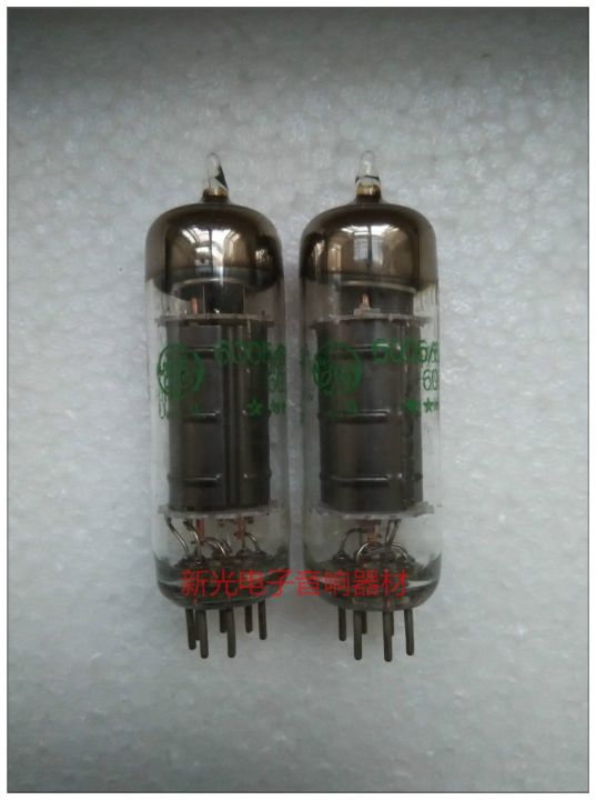 audio-vacuum-tube-the-new-american-ge-6005-6aq5-tube-replaces-the-soviet-6n1n-6p1-beijing-6p1-to-provide-matching-black-screen-sound-quality-soft-and-sweet-sound-1pcs