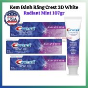Kem đánh răng Crest 3d White Radiant Mint 107 gram - Mỹ