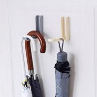 Hole-free Hook Behind The Foldable Door, Plastic Household Wall-mounted Coat Hanger, Hook R6Z7