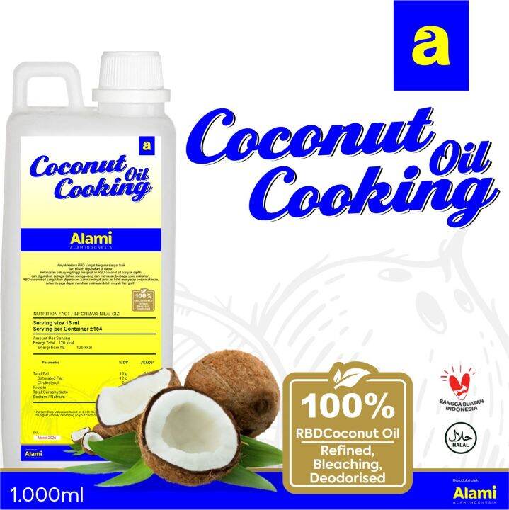 Coconut Cooking Oil RBD Minyak Goreng Kelapa Organik Coconut