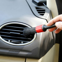 【cw】 Car Details Cleaning Brush Car-Mounted Air Conditioning Air Outlet Brush 5 Multi-Functional Brush Car Wash Maintenance Makeup Brush ！