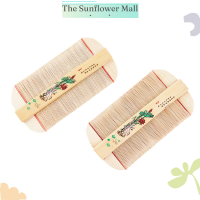 Sunflower Water Graceful คู่ทำด้วยมือหวีเสนียดลบคันขูดหัวหมัด Cootie หวี