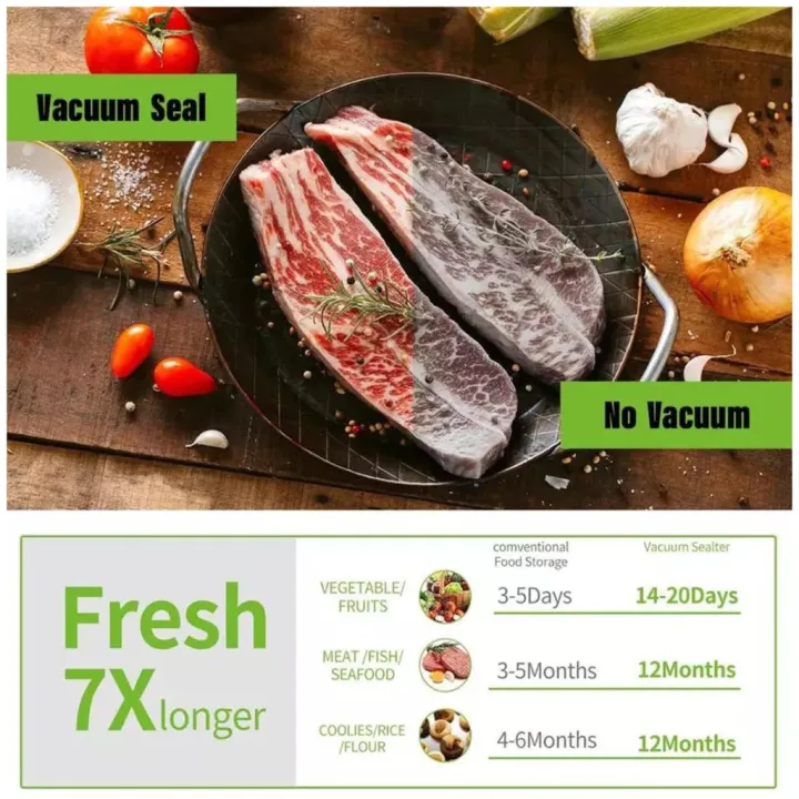 Vacuum Sealer “S”เครื่องซีลสูญญากาศ รุ่น YQ688 Lazada.co.th