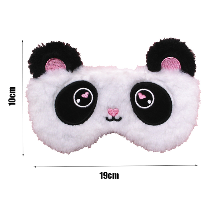 soft-eye-lunch-break-at-home-encourage-quiet-sleep-plush-eye-panda-eye-cartoon-animal