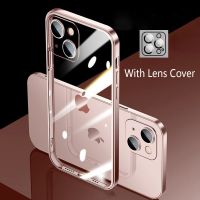 With Cover Plating iPhone 14 12 13 XS XR 7 8 2020 Luxury Protection