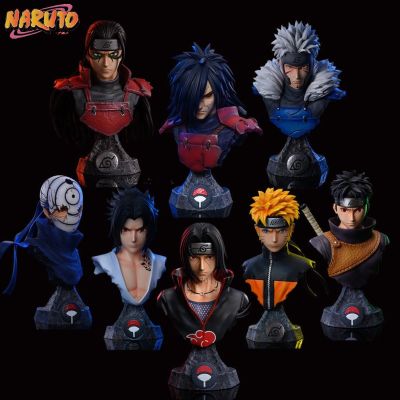 ใหม่ภาพอนิเมะนารูโตะ GK Modle ของเล่น Uzumaki Naruto Madara Obito Sasuke ตุ๊กตาขยับแขนขาได้อนิเมะอุปกรณ์ตกแต่งตุ๊กตาของเล่นพีวีซีของขวัญ