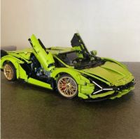 3696ชิ้นเทคนิค Lambo Sian บล็อกตัวต่อ42115อิฐ MOC โครงการแบบจำลองสำหรับผู้ใหญ่รถสปอร์ตของเล่นสำหรับเป็นของขวัญสำหรับเด็กผู้ชาย