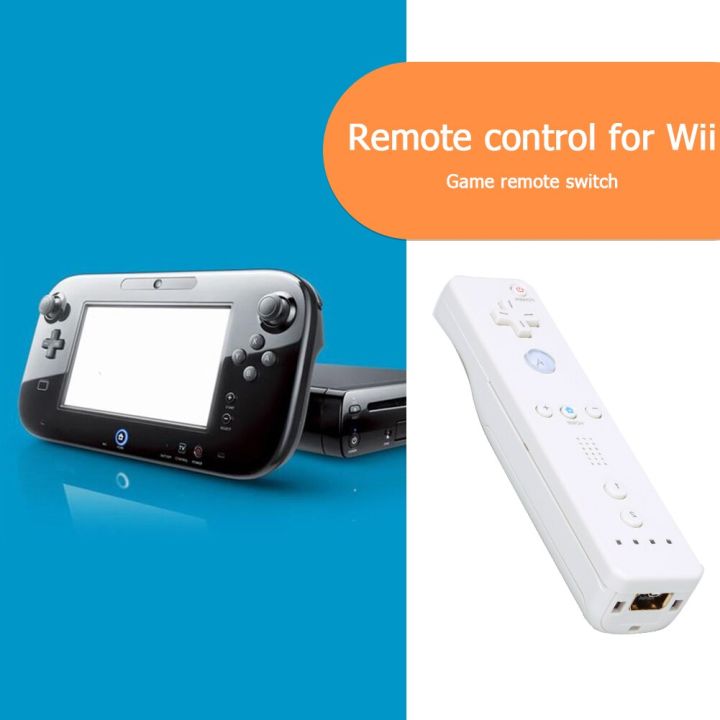 แป้นจอยสติ๊กจอยควบคุมเกมระยะไกลไร้สายสำหรับ-nintendo-wii-สำหรับ-wii-u-ตัวควบคุมวิดีโอเกมอุปกรณ์เกม