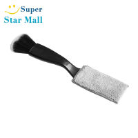 Supermall แปรงทำความสะอาดรถยนต์ Air Conditioner Air Outlet Interior Washing Tools Meter Detailing Cleaner With Soft Hairbrush