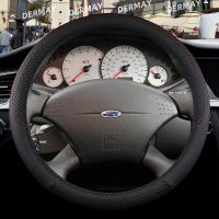 【YF】 for Ford Focus MK1 Car Steering Wheel Cover 9 Colors PU Leather Non-slip Auto Accessories interior Fast Shipping