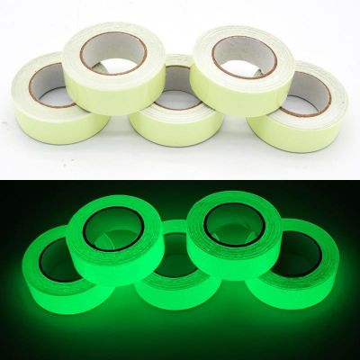№✹❖ 1 5PCS Luminous Tape Fluorescent Stickers Safety Warning Tapes Exit Fire Passage Stage Self-adhesive Wall Sticker for Home