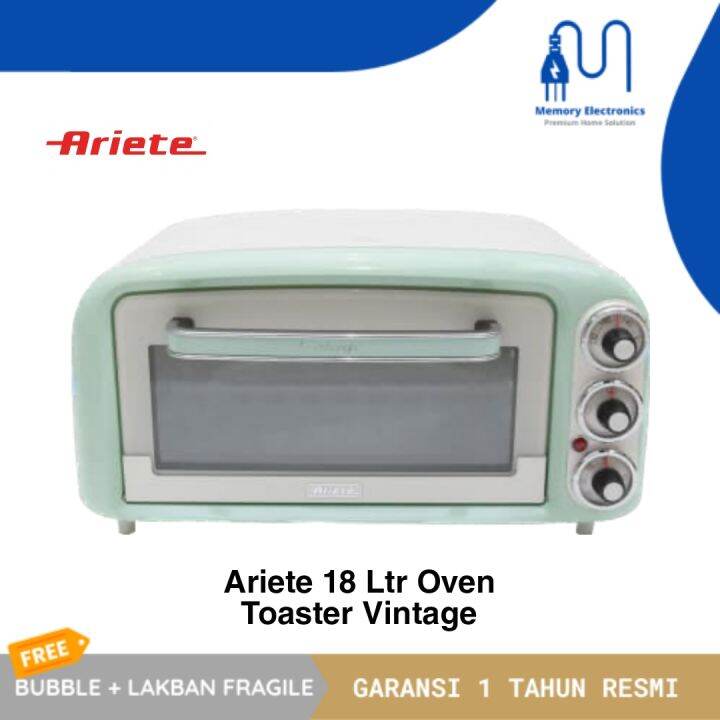 Ariete 18 Ltr Oven Toaster Vintage Hijau Lazada Indonesia