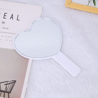 Square Mirror Hand Mirror Portable Small Mirror Handle Mirror Makeup Mirror Creative Mirror Beauty Mirror