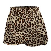 Womens Casual Prints Tennis Golf Skirt Yoga Sport Active Skirt Shorts Loose Casual Biker Leopards Printed Shorts Push Up Shorts Towels