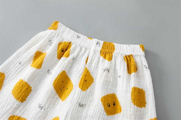 ผ้าฝ้ายอินทรีย์เสื้อผ้าเด็กชุดฤดูร้อนท็อปส์ลำลองกางเกงขาสั้นสำหรับหนุ่มๆสาวๆชุด-u-nisex-เด็กวัยหัดเดิน2ชิ้นเด็กเด็ก-outees-เสื้อผ้า