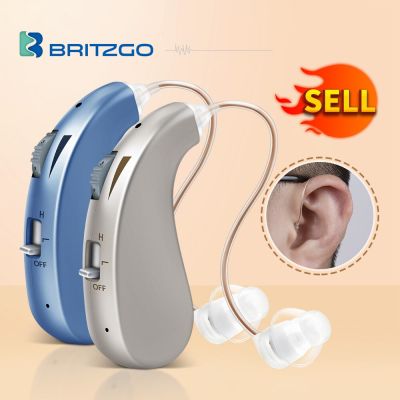 ZZOOI Britzgo USB Charging Hearing Aid For Deafness Mini Digital Wireless Sound Amplifier  Suitable For The Elderly Ear Hearing Aid