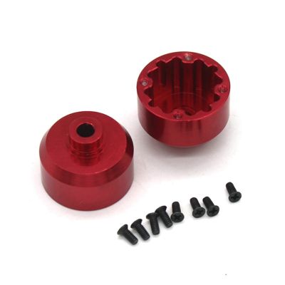 2Pcs Metal Differential Housing Diff Case EA1048 for JLB Racing CHEETAH 11101 21101 J3 Speed 1/10 RC Car Upgrade Parts