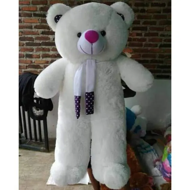 boneka teddy bear putih