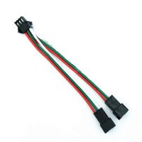 ♞✻✁ SM LED Connector Extension Splitter Cable Male to Female Plug Wire 15cm 2pin 3pin 4pin 5pin for CCT RGB WS2812B LED Strip Light