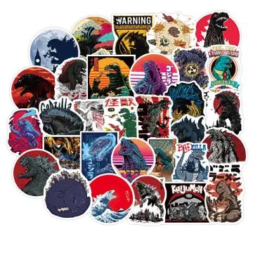 Godzilla Stickers for Sale  Vinyl sticker design, Car sticker design,  Japan logo