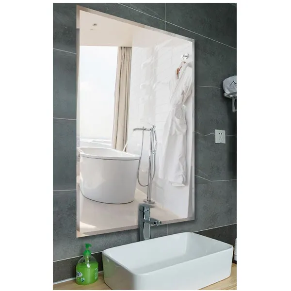 Modern Wall Mirror Selfadhesive Glass Fogproof Mirror Lazada PH