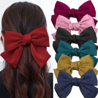 【CW】 1PC Big Hair Bow Ties Layer Hairpin Accessories for Hairpins