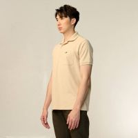 ENHANCED NEUTRALS REGULAR FIT POLO SHIRT เสื้อโปโลสีครีม ENHANCED NEUTRALS ทรงเรกูล่าร์ฟิต