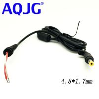 【LZ】♈▽■  Cabo de conector dc 10 peças conector de cabo de carregamento de energia dc 4.8x1.7mm / 4.8x1.7mm para adaptador de laptop hp aqjg