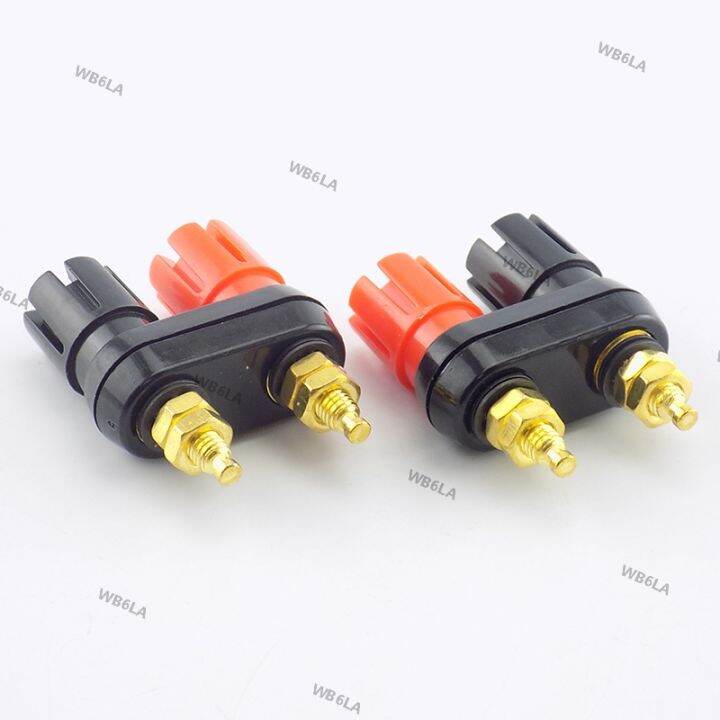 Banana Plug Speaker Gold Plating POST Terminal Connector Banana Socket