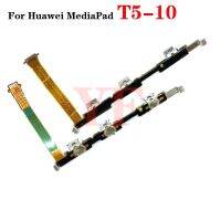 สำหรับ Huawei Mediapad T5-10 Ags2-L09 W09 L03 10.1Quot; ปุ่มเปิดปิดที่ปรับเสียงขึ้นลงข้างอยู่สายเคเบิ้ลหลัก