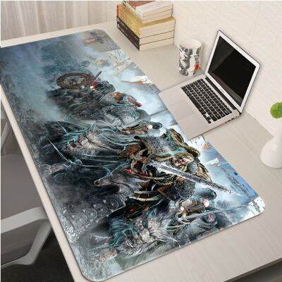 【jw】☄  War hammer 40K Comtuper Desk Large tappetino Mousepad LaptopMat Gamer tapis de souris