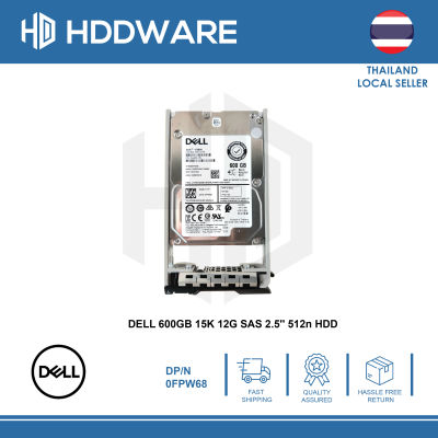 DELL 600GB 15K 12G SAS 2.5 512n HDD // FPW68 // 0FPW68 // ST600MP0036