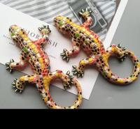 Spain Dominican Republic Tourism Memorial Lizard Gecko Fridge Magnet Home Decoration Fridge Magnet