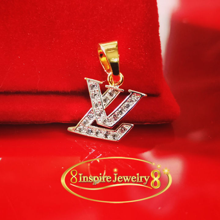 inspire-jewelry-จี้งานแฟชั่นอินเทรน-ฝังเพชรสวิส-gold-plated