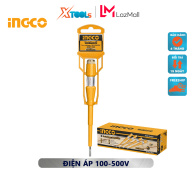 Bút thử điện có đèn INGCO 100-500V an toàn tuyệt đối cho người sử dụng, nhựa siêu bền chắc chống va đập [XTOOLs][XSAFE] thumbnail