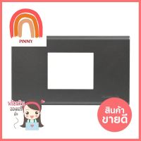 หน้ากาก 2 ช่องกลาง PANASONIC WEG68029MH สีเทาWALL PLATE PANASONIC WEG68029 MH 2 GANG MIDDLE METALLIC GRAY **สามารถออกใบกำกับภาษีได้ค่ะ**