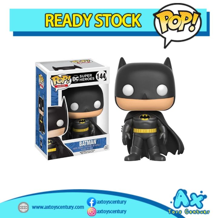 Ready Stock】Funko Pop! Heroes: DC Super Heroes - Batman #144 100% Genuine |  Lazada