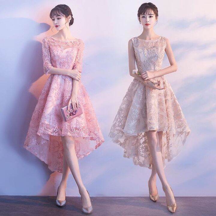 High End Wedding Bridal Dress Women 2023 Korean Style Bridesmaid Dress