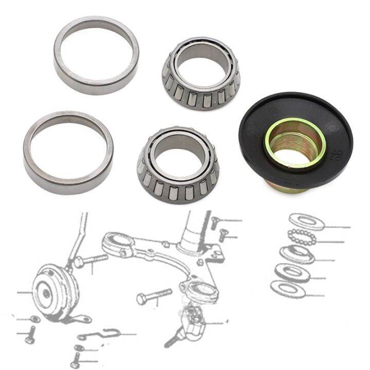 Motorcycle Steering Stem Rebuild Bearings For Honda Z50 SS50 CL70 CT70