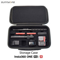 SUNNYLIFE กล่องเก็บสำหรับ Insta360 ONE Rs/r กระเป๋าสำหรับ Insta 360กล่องอุปกรณ์เสริม