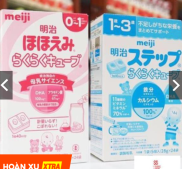 Sữa Meiji dạng thanh 648gr 24 thanh hàng Nội Địa Nhật Bản Date mới nhất