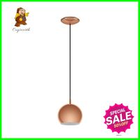 ไฟช่อ EGLO MD PETTO LED 95838 สีดำ/ทองแดง 1 หัวPENDANT LAMP EGLO MD PETTO LED 95838 BLACK/COPPER 1-LIGHT **ราคาดีที่สุด**