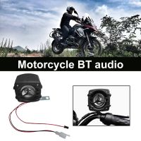 Motorcycle Speaker Universal Audio Stereo Speaker Riding Sound System Bluetooth-compatible for 9-100V Electric Scooter Motorbike