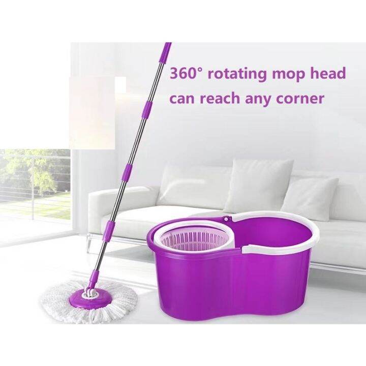 Mop With Spinner and Bucket Magic Spin Tornado Mop 360 Easy Rotating